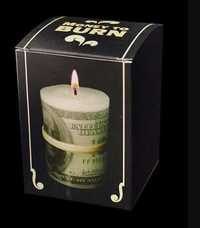 Свещ Money to Burn' Candle 2 бр.