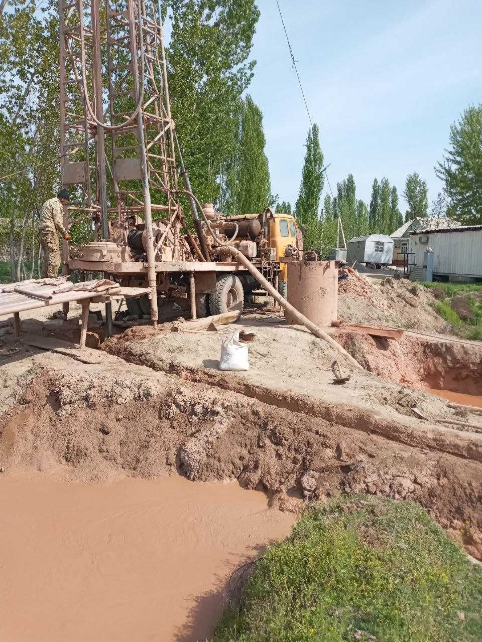 Қудуқ ковлаш/Бурение скважин