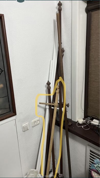 Продаю гардину деревянную