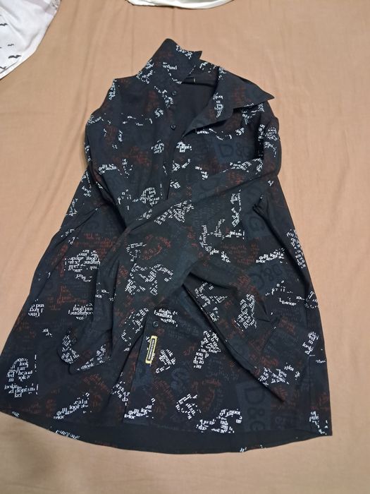 Черна мъжка риза