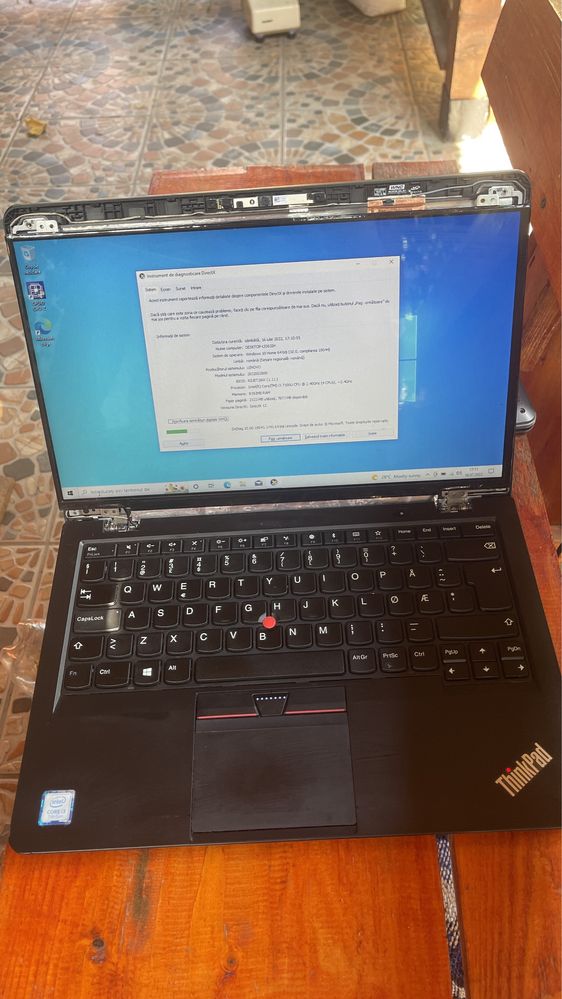 Dezmembrez Lenovo ThinkPad 13 gen2