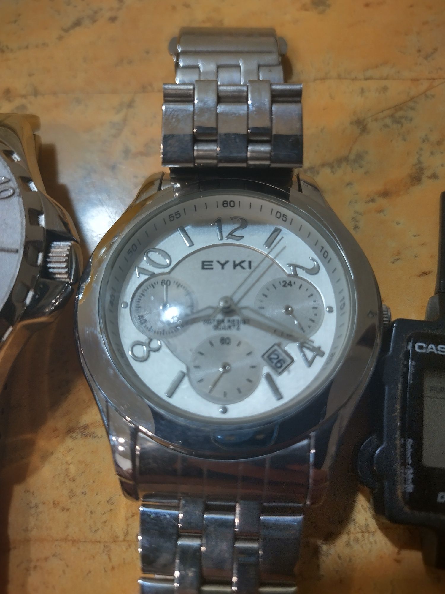 Lot ceasuri mana Casio Edifice, Noblia Citizen