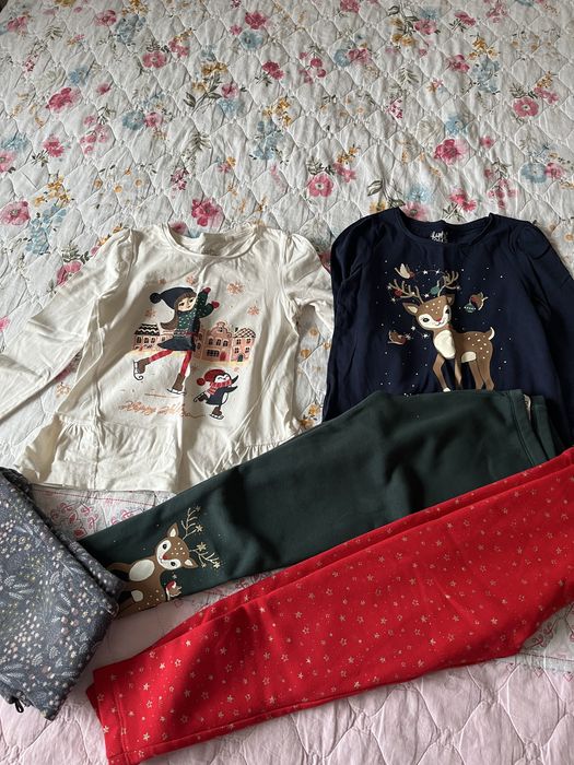 Colanti flausati, bluze 134, c&a