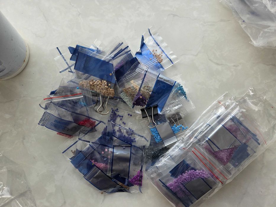 Алмазная мозаика. Остатки