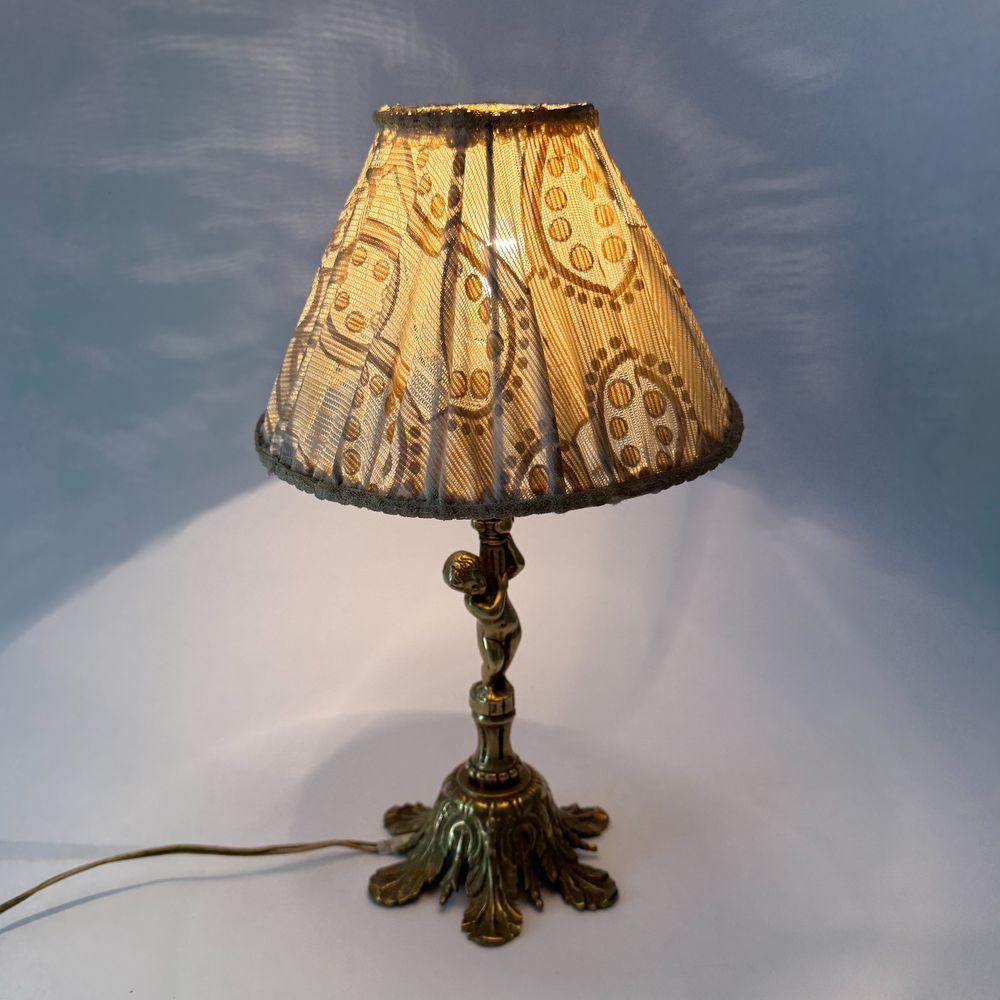 Set veioze vintage cu baza din bronz functionale