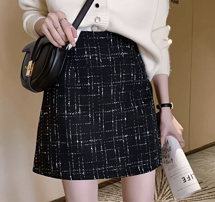 Твидовая юбка размера м