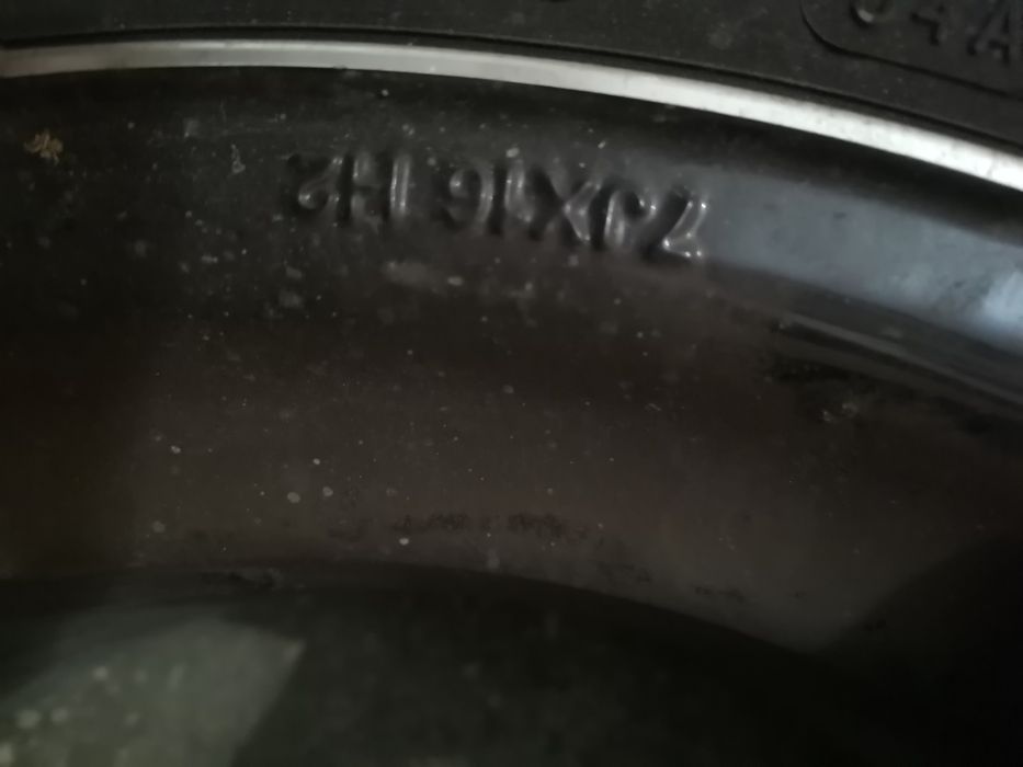 Vand Jante MSW by OZ de 16', J7, 4x108, et 16