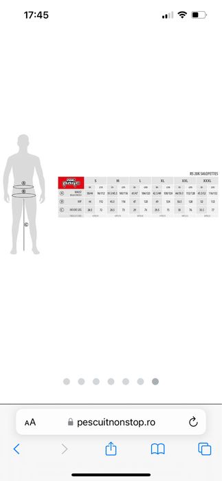 Salopeta fox rage v2 marime L pescuit toamna iarna