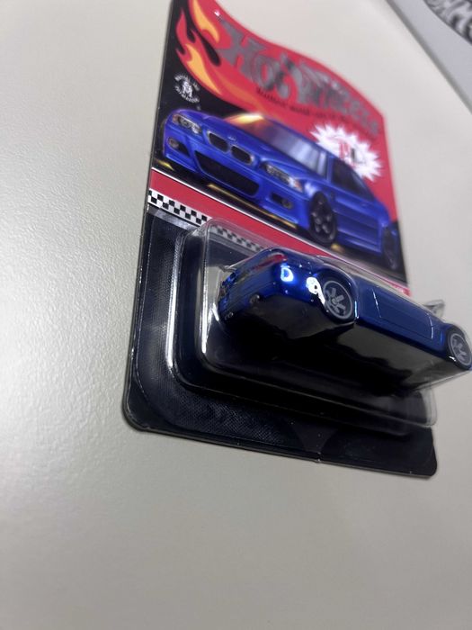 BMW M3 2006 albastru Hotwheels RLC numar 15621/30000 premium