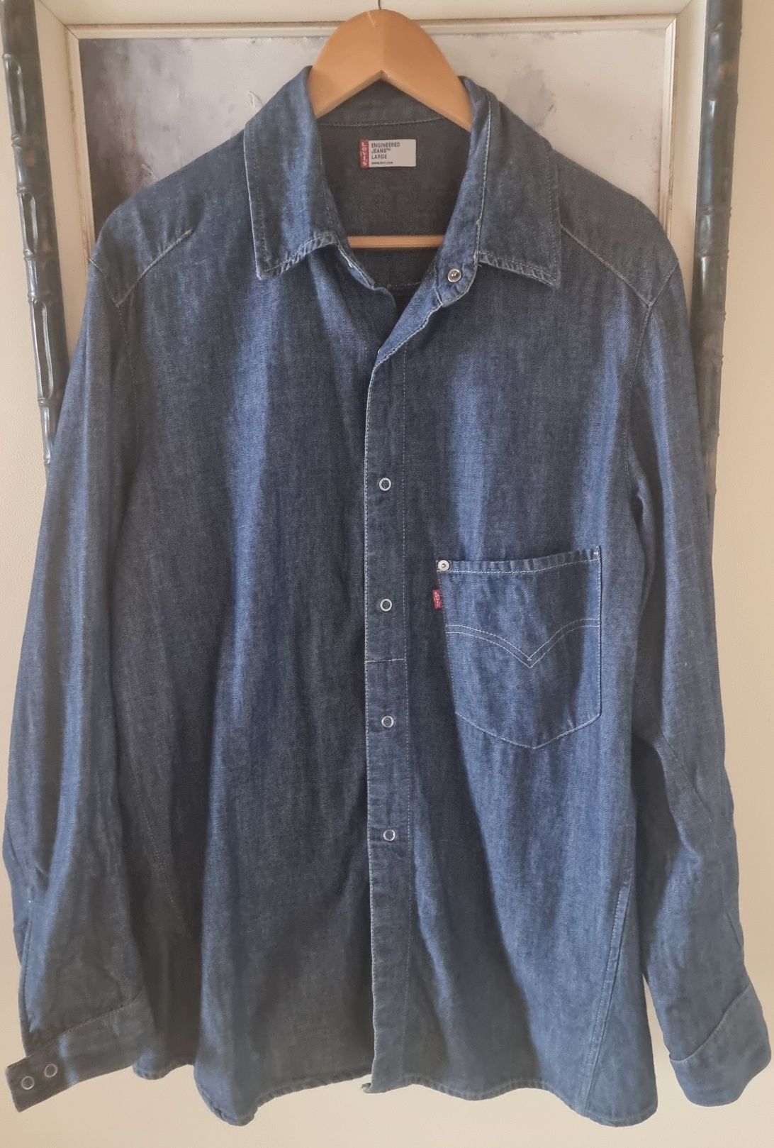 ZARA нови с етикет ризи от лен + LEVI'S оригинална оувърсайз риза