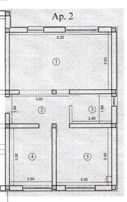Apartament 3 camere in Vila Padure Floresti