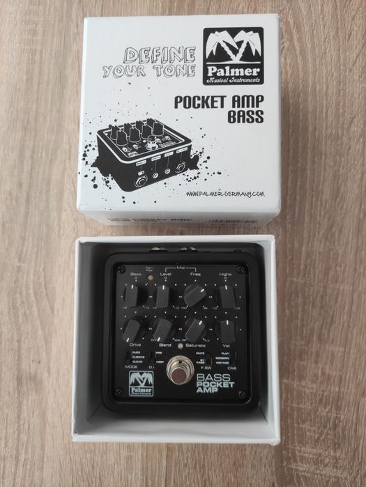 Првдусилвател за бас китара -Palmer Pocket Amp Bass
