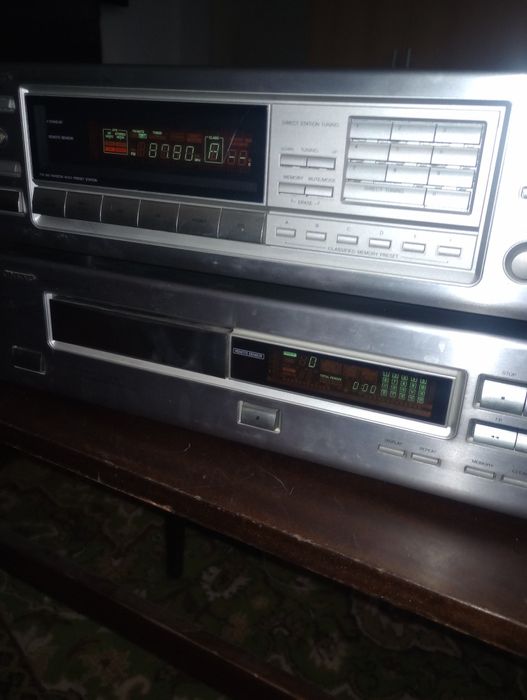 Amplituner TX-9011 + CD Player DX-7011 Onkyo , Quartz Synthesized, R1
