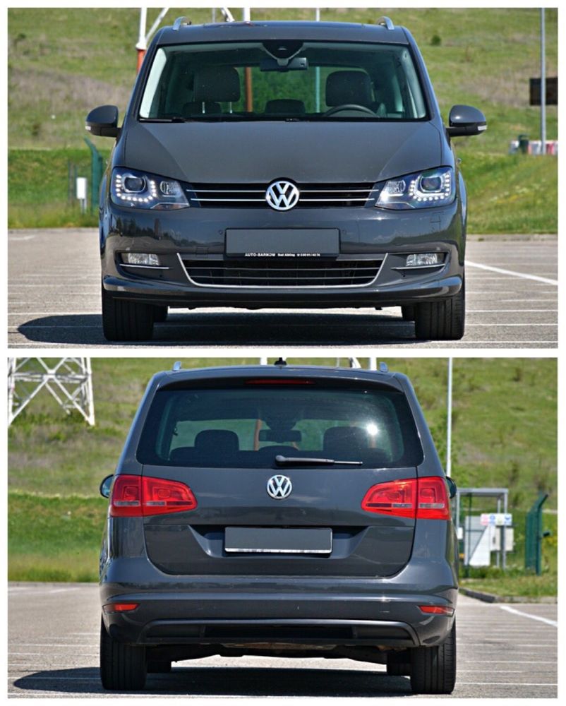 VW Sharan Highline  7 locuri, 177 CP, automat, navi, xenon, pano