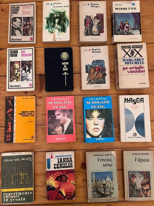 Vând cărți românești vechii și noi