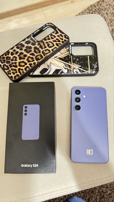 Samsung S24 purple in garantie