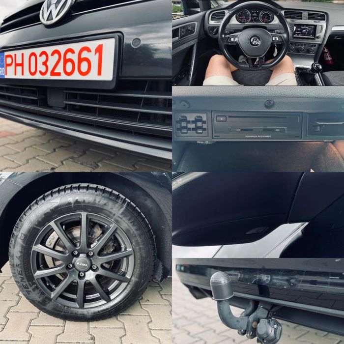 VW Golf 7 2015 1.6TDI Istoric / RAR /Garantie / Rate