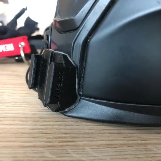 Chin mount/Montura camera GoPro pentru HJC, Nexx, Scorpion, AGV