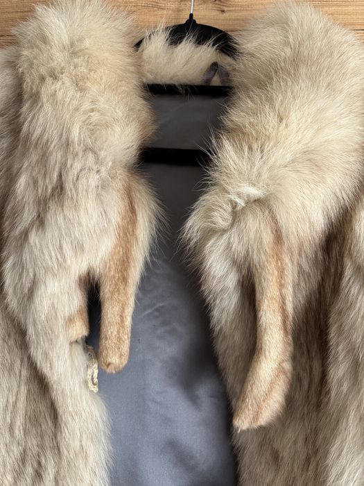 Blană naturala vulpe polara