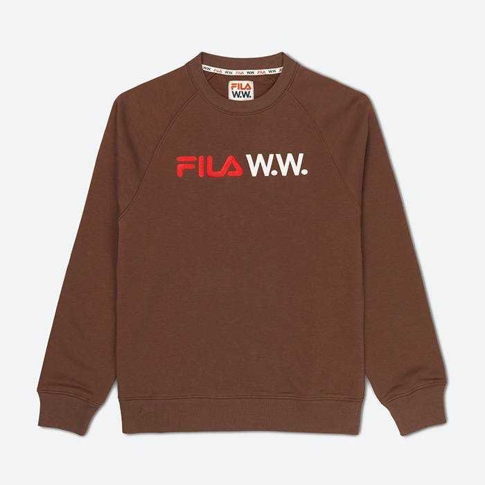 НОВ Fila X Wood Wood Arthur Crew Sweat мъжки суичър/блуза - р.М-Л