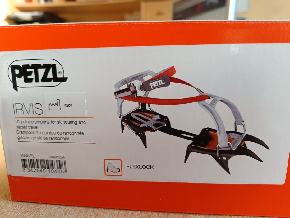 Универсални котки PETZL за всички видове обувки  модел -IRVIS FLEXLOCK