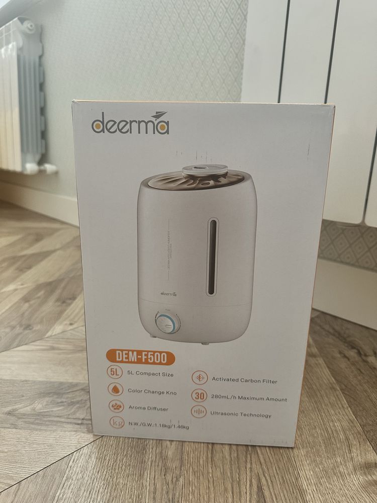 Продам новый увлажнитель воздуха Deerma Dem- F500