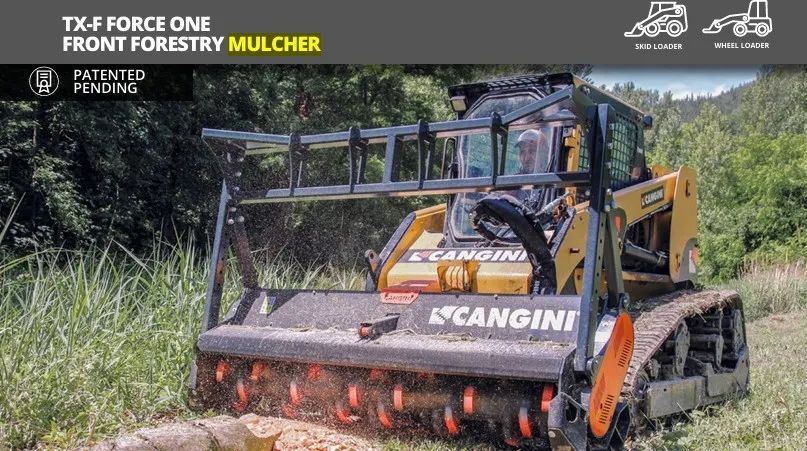 Tocător forestier frontal TX-F Force One CANGINI