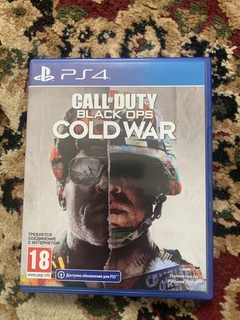 диск call of duty:cold war ps4