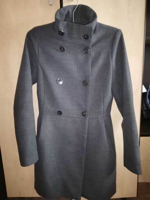 Palton damă cambrat PULL&BEAR