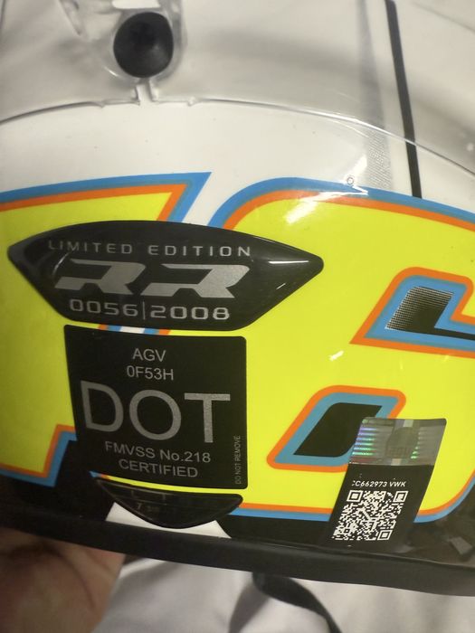 AGV Pista GP RR Catalunya 0056/2008 LIMITED EDITION размер L 59-60