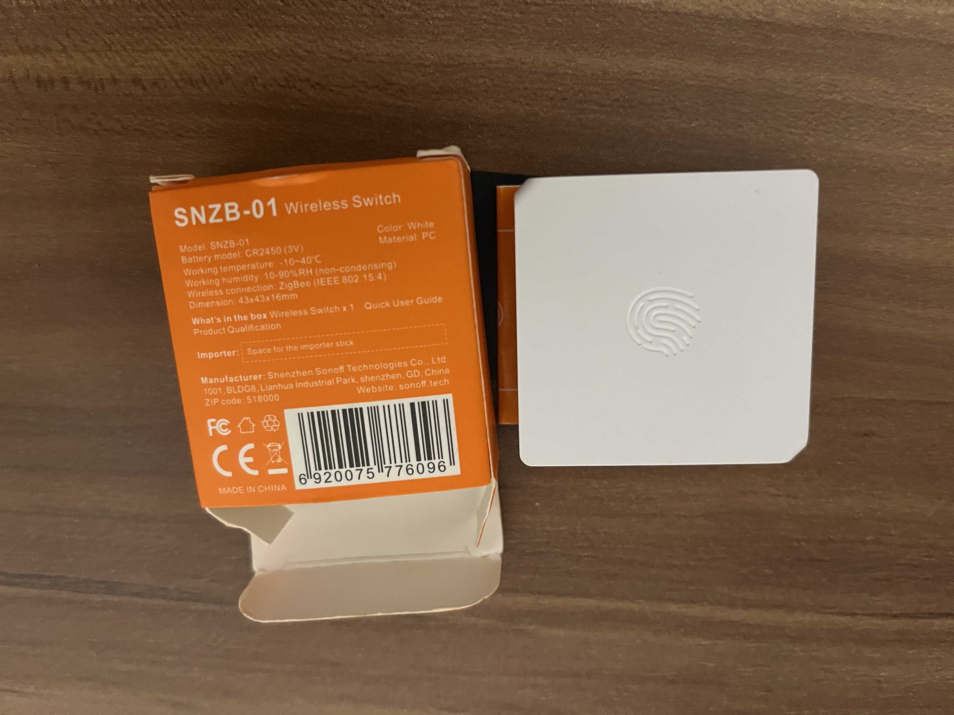 Vand senzor Sonoff Zigbee SNZB-01