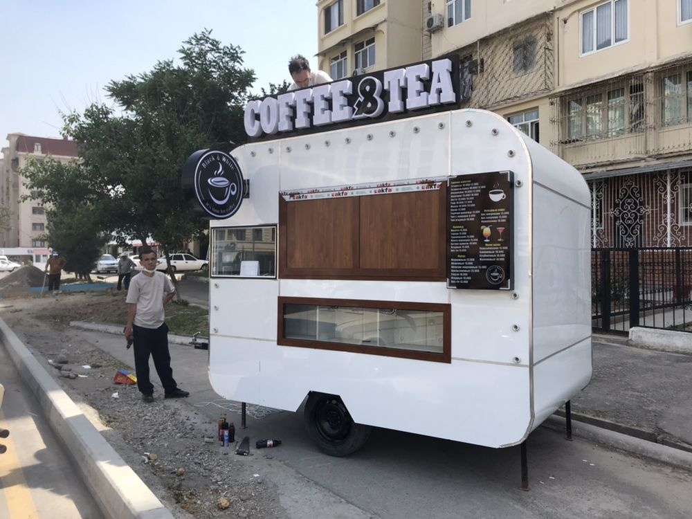 Фудтрак Food truck кофе на колесах прицеп fudtrak Foodtruck
