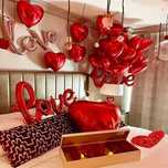 Set romantic de baloane
