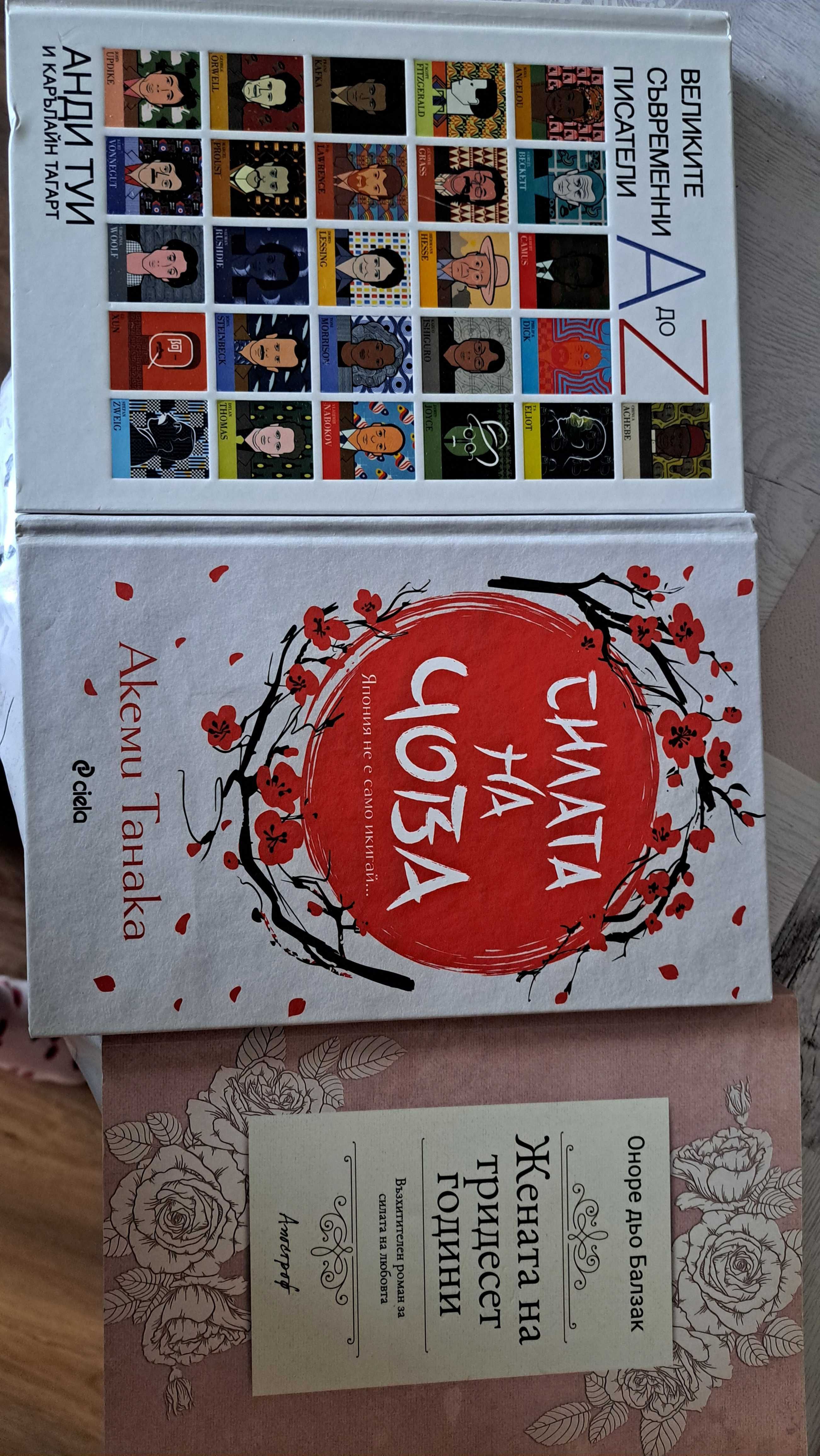 Лот от 3 книги за 20 лв.