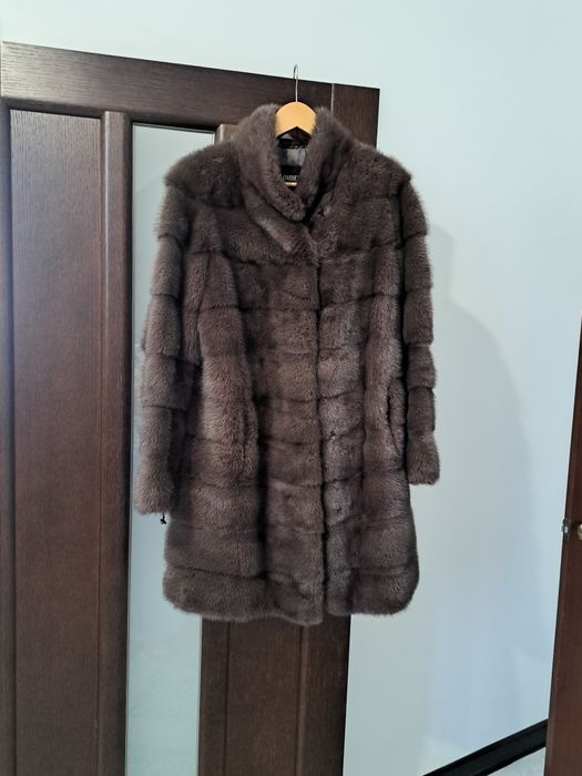 Шуба норковая б/у