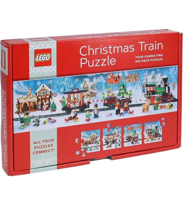 Коледен пъзел Lego 100 части