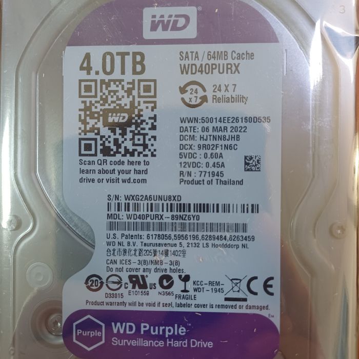 Жесткий диск 4Tb