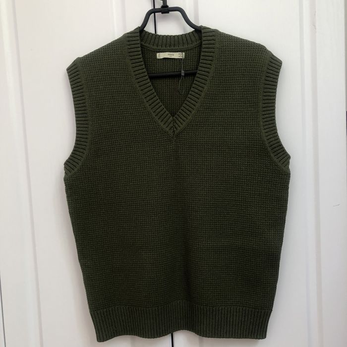 Мужской трикотажный жилет Mango новый