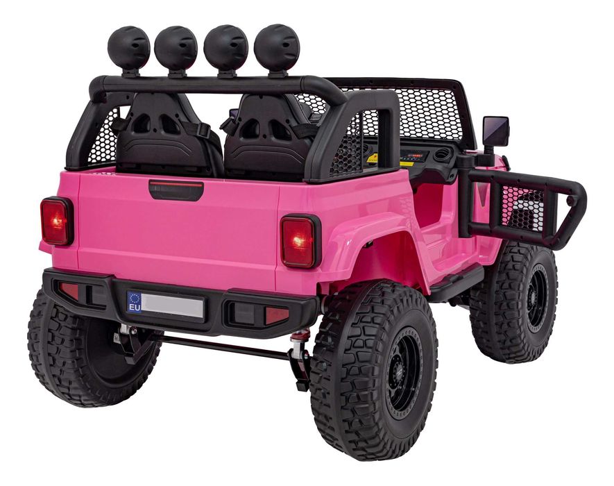 Masinuta electrica pentru copii Autokids SUV OFFROAD 4x4 (JL213) Roz