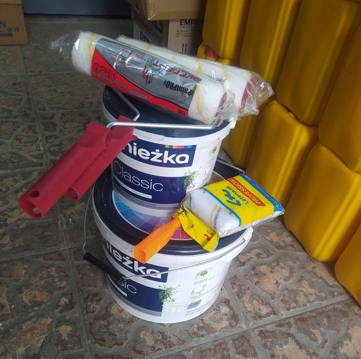 Побелка покраска