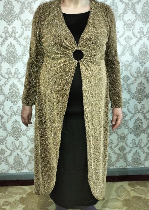 Платье вечернее песок