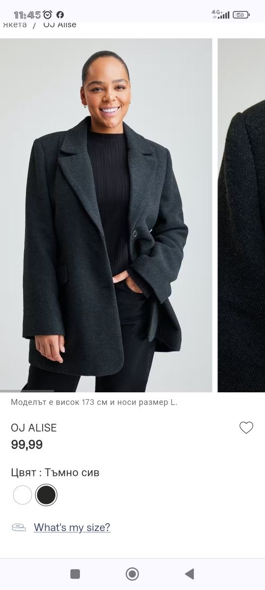 H&M, Bik buk палто