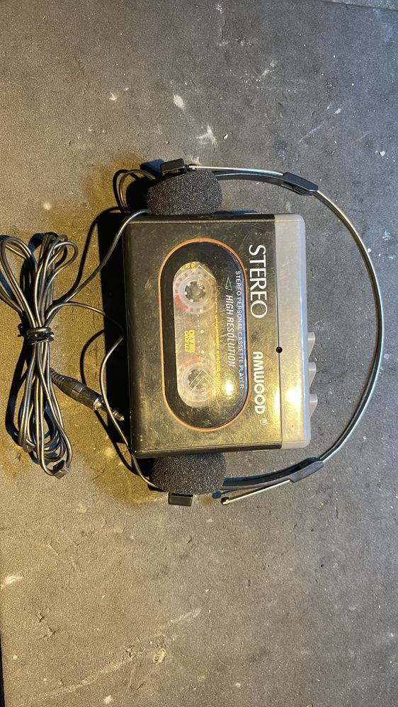 Walkman Stereo cu căști originale(nefolosit)