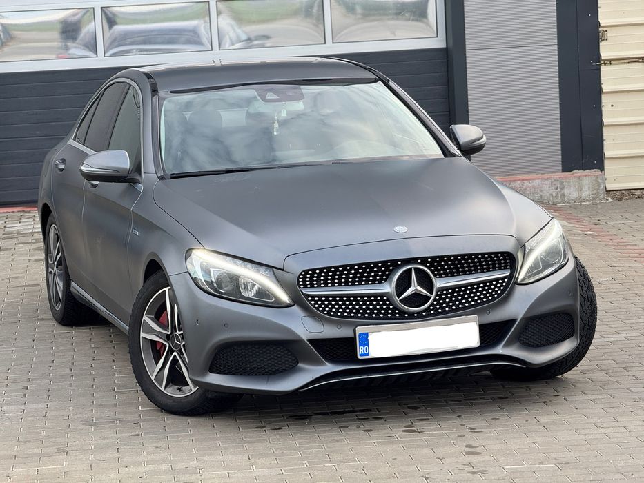 Mercedes C250 2018 204cp Gri mat de fabrica/9 G-tronic/Full led