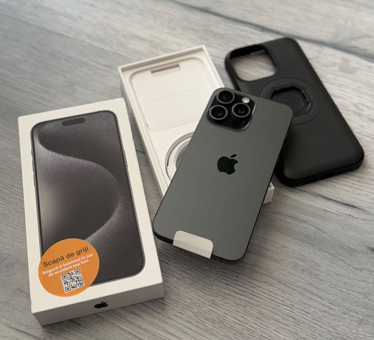 iPhone 15 Pro Max 256GB Black Titanium