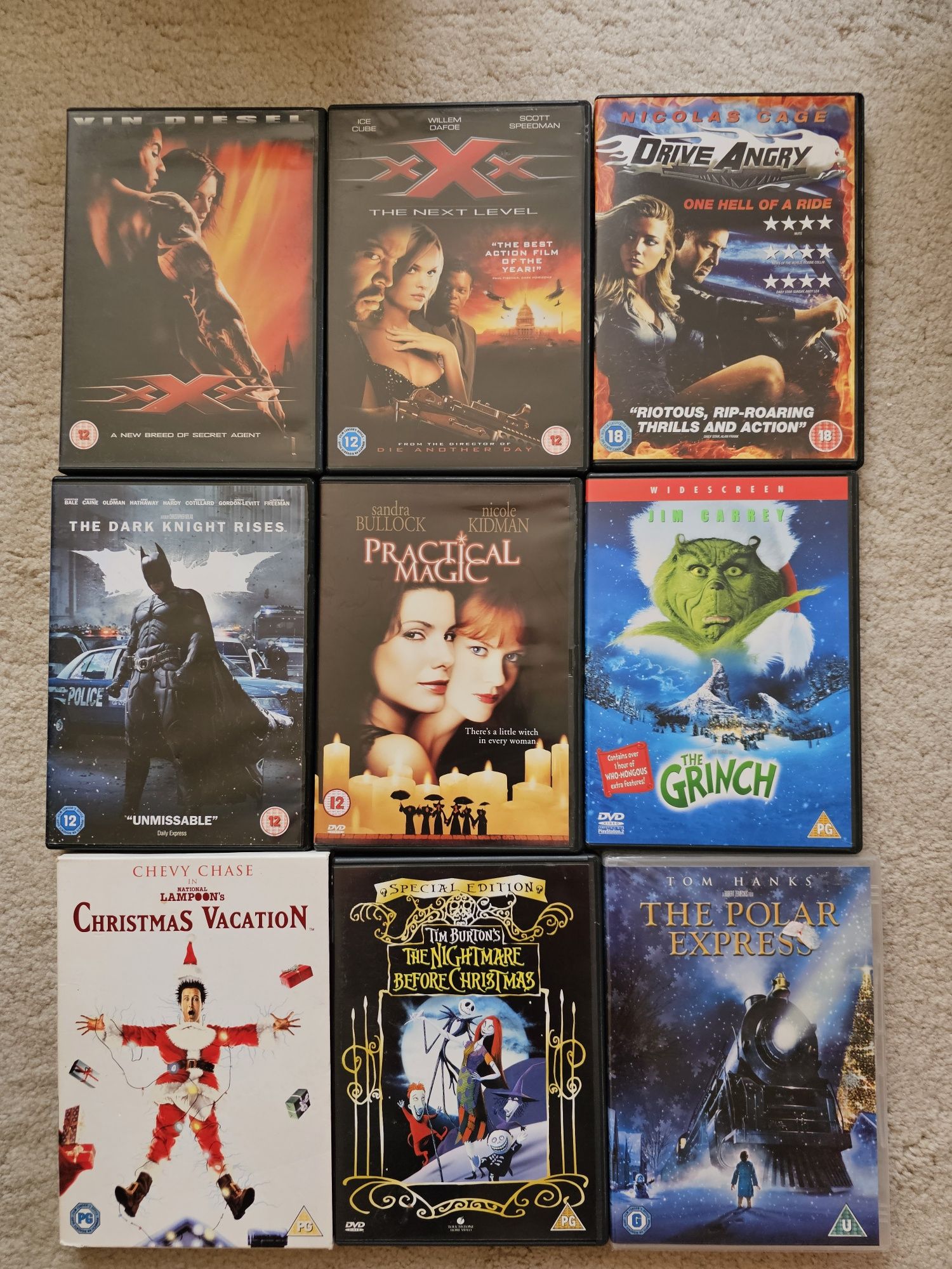 Оригинални DVD на Английски език от лична колекция
