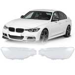 Sticla Far Stanga Dreapta BMW Seria 3 F30 F31 Facelift, LED, 2015-2019