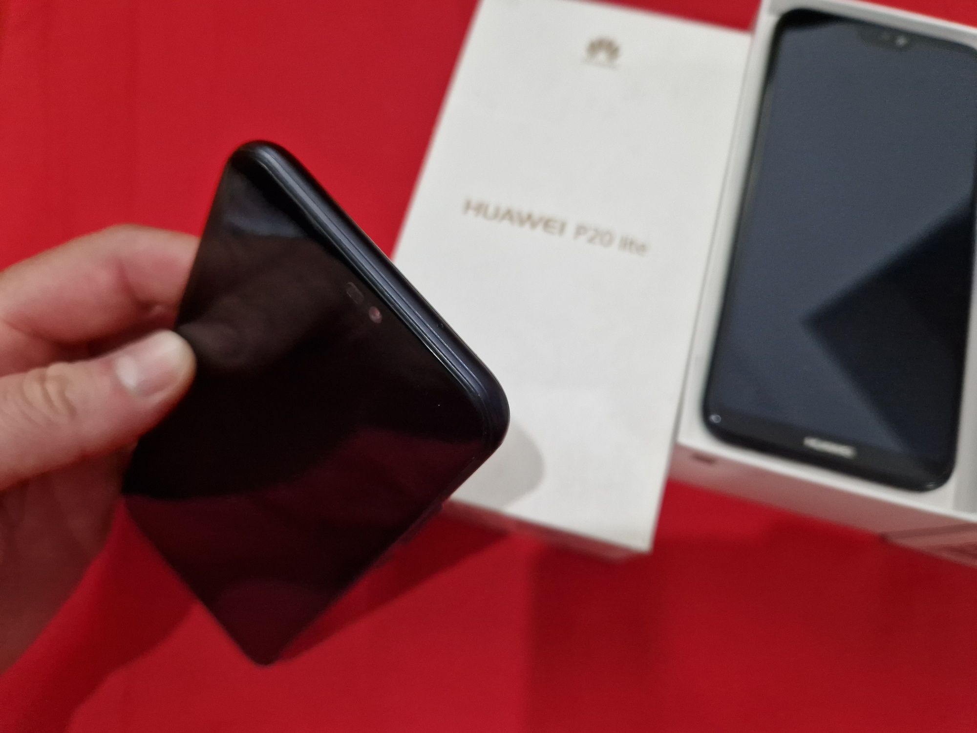 -Huawei P20 Lite, ca Nou, 64Gb, 4Ram, Black, stare ireprosabila, folos