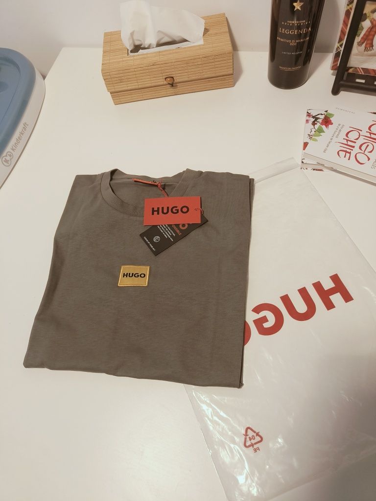 Tricou Hugo Boss Gri L