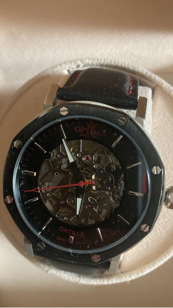 Ceas Optima Ortillia Skelleton automatic